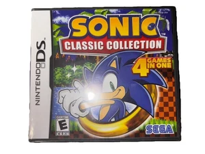 Sonic Classic Collection (Nintendo DS, 2010) nuovo sigillato in fabbrica spedizione gratuita - Foto 1 di 2