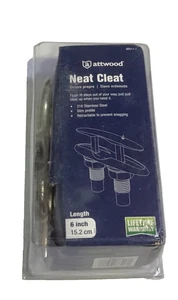 Attwood Marine Neat Cleat Stainless Steel - 6" 66517-1 - Picture 1 of 9