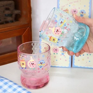 Portable Juice Drinking Cup Cartoon Milk Cups Creative Glass Cup Home - Picture 1 of 15