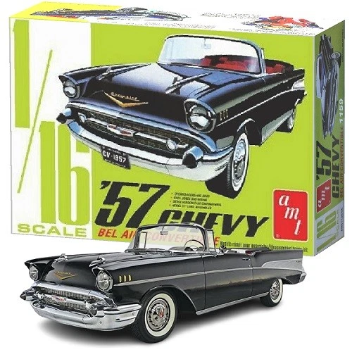 Chevy Bel Air 1957 convertible versión convertible convertible - AMT 1159 1/1... Foto 1 de 1