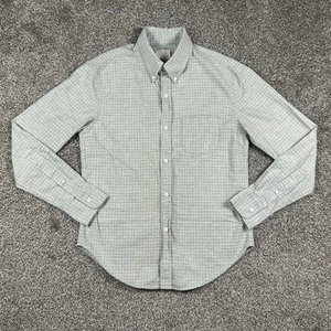 Band Of Outsiders Grey Waffle Pattern Button Down Shirt Mens 3 Long Sleeve - Picture 1 of 10