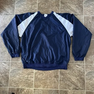 Vintage Y2K Adidas Windbreaker Jacke Pullover Gr. XL guter Zustand - Bild 1 von 12