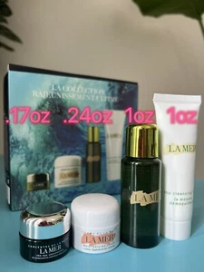 La mer Travel Set( Eye Concentrate+Moisturizing Cream+treatment Lotion+ Cleanser - Picture 1 of 11