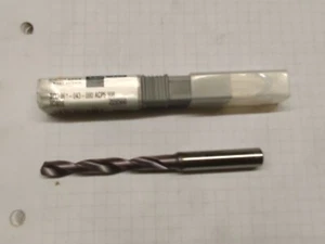 ISCAR 6.1mm Carbide drill SCD 061-043-080 ACP5 908 through coolant - Picture 1 of 4