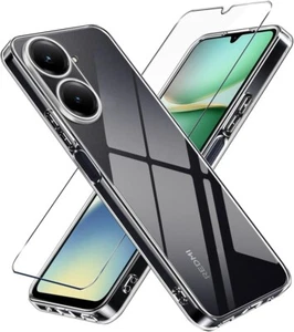 CUSTODIA SLIM BACK COVER CASE per REDMI A5 + PELLICOLA VETRO TEMPERATO - Zdjęcie 1 z 4