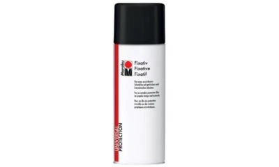 Marabu Sprühlack Fixativ 150 ml Dose Gemäldesprühlack Lackspray für Gemälde