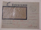 Germany 1942 Telegram Cover Forwarded