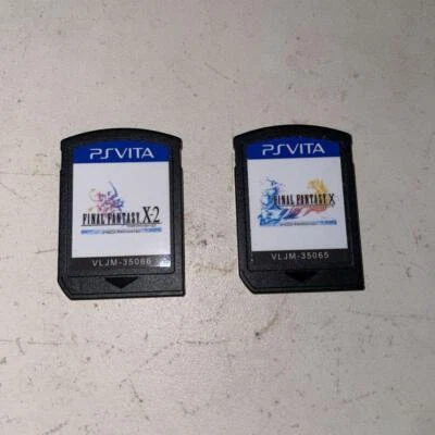 Final Fantasy X / X-2 HD Remaster PS Vita japan game Cartridge set - Image 1 of 2
