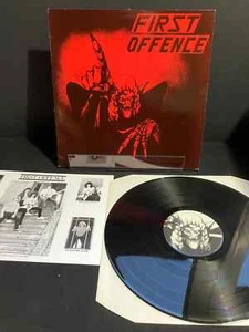 First Offence 1988 UK vinyl LP Album  with insert Metalother Records EX/NMint - Bild 1 von 4