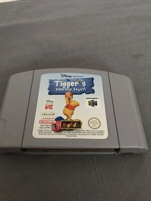 Cartucho de jogo retrô Tigger's Honey Hunt - N64 Nintendo 64 PAL - Imagem 1 de 2
