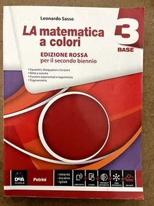 LA matematica a colori ed.Rossa vol. 3 Base - Petrini - Foto 1 di 1