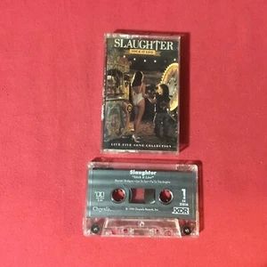 Slaughter – Stick It Live  *1990:Chrysalis – F4 21816 Cassette, EP, XDR (VG+) - Picture 1 of 5
