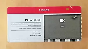 Inchiostro originale CANON PFI-704 - NERO / PER IPF8300 IPF8300S (IVA INCLUSA) IMBALLATO - Foto 1 di 1