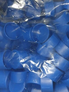 2,600 x BLUE scaffold tube end caps BRAND NEW ONLY £189.95 FREE DELIVERY - Picture 1 of 4