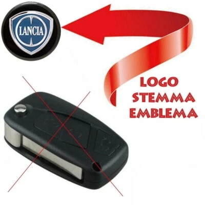 ES IEA ELETTRONICA logo stemma emblema fregio per guscio chiave telecomando lancia y ypsilon delta