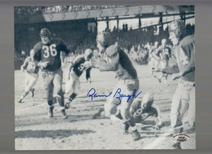 Sammy Baugh Signed Washington Redskins 8 X 10 B+W Action Photo SCH Auth #4 - Picture 1 of 2