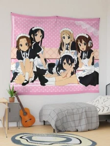 After School Tea Time Maids Tapestry, K-on Tapestry, Hokago Tea Time Tapestry - Picture 1 of 6