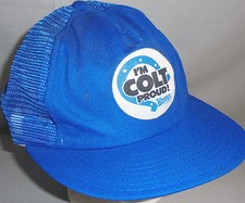 1970's -Baltimore Colts- Vintage Nfl Football Wendy's Snapback Trucker Hat/Cap