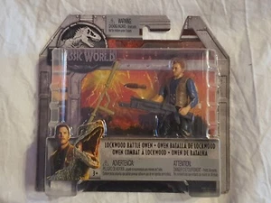 Figura Mattel Jurassic World Lockwood Battle Owen 2018 (juego dañado) - Imagen 1 de 3