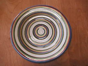 Tabletops LOS COLORES Dinner Plate 11 1/2" Multicolor 1 ea 7 available - Picture 1 of 3
