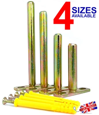 Concealed Shelf Brackets Floating Hidden Supports Screw Mounting Plate 8 sizes - Image 1 of 4