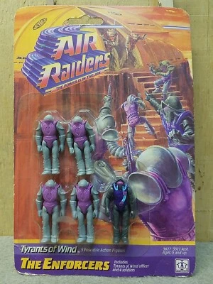 Juego de figuras Hasbro Air Raiders The Enforcers Tyrants of the Wind 1987 de colección sin usar, en caja Foto 1 de 4