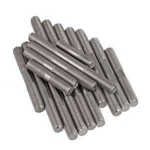 M4 DOUBLE END THREADED STUB BOLTS SCREWS A2 STAINLESS STEEL SCREW ROD 20MM-250MM - Picture 1 of 6