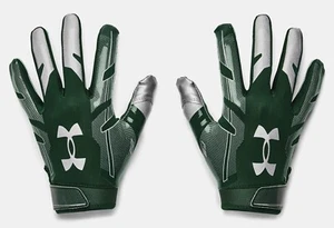 UNDER ARMOUR Football UA F8 Receiver Gloves Green Men’s Sz XL *NEW* 1368851-301 - Picture 1 of 6