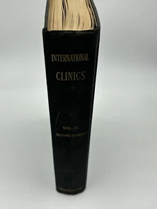 1892 - International Clinics Vol. II - J.B Lippincott Company - Picture 1 of 6