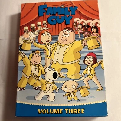 Family Guy Volume 3: Season 4  3 DVD Set. D1 F2 F5 - Image 1 of 3