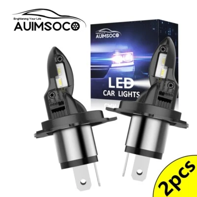 9003 H4 LED Headlights Bulbs High Low Beam For Honda Civic Sedan/Coupe 1992-2003 - Image 1 of 4