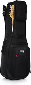 Gator Cases Pro-Go Ultimate Double Guitar Gig Bag; Holds (2) Electric Guitars - Picture 1 of 10