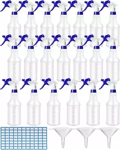 20 Pack 16 Oz Empty Spray Bottles for Cleaning, Leak Proof Spray Bottles with Me - Picture 1 of 6