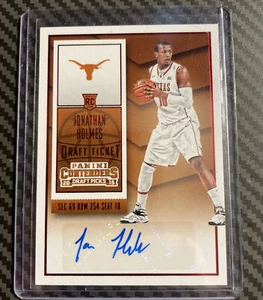 JONATHAN HOLMES 2015 Panini Contenders Draft Picks College Ticket Red Foil Auto - Picture 1 of 2