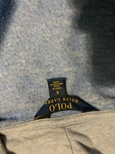 Polo Ralph Lauren Boys Hoodie Jacket Sweatshirt Gray Full Zip Size 6 - Picture 1 of 3