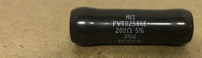 Huntington Resistor HEI Vishay FVT-25 200 ohms aka FVT02506E200R0JE 25 Watts New - Image 1 of 2