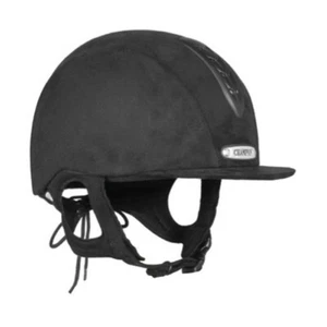 Champion Junior X-Air Plus Riding Hat -Black Size 7 1/4 59cm PAS015 2011 **NEW** - Picture 1 of 12