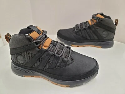 Nuevo en caja Zapatos informales Timberland Euro Trekker Mid para hombre TB0 A2DXH 015 negro trigo Foto 1 de 4