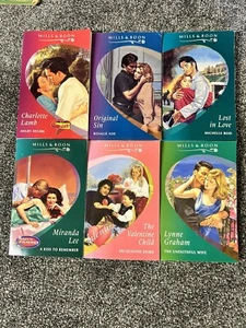 Bundle Mills & Boon Books x 6 Vintage Paperbacks Romance 6 - Imagen 1 de 4