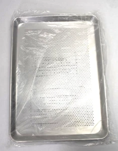 Winco perforiertes Aluminiumblech Pfanne halbe Größe 13" x 18" 18 Stärke ALXP-1318P - Bild 1 von 4