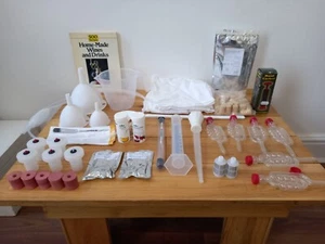 Job Lot Of Used and New Home Brew Kit / Equipment Wine Beer Mead Making - Picture 1 of 5