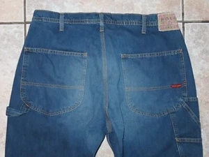 Men's Polo Ralph Lauren Classic Carpenter Pants Jeans 36X30 Blue Baggy Boot Cut - Picture 1 of 8
