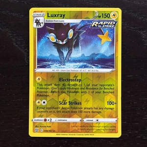 Luxray 048/163 Pokemon Battle Styles Sword & Shield Reverse Holo Rare NM - Picture 1 of 2