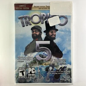 Tropico 5: Edición Especial Limitada (PC, DVD-ROM, 2014) Construye/Administra un Juego de Ciudad - Imagen 1 de 2