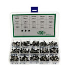 600PCS TO-92 Transistor 15 Typen Werte Kit Set 2N222/ 2N3904/ 2N3906/ O9C4