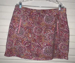 Gonna corta elasticizzata tutti i giorni Talbots taglia PLUS PETITES 2XP tasche nuova con etichette - Foto 1 di 11