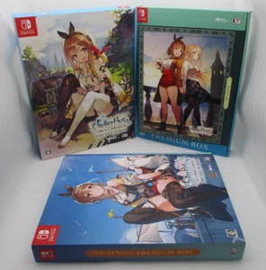 Nintendo Switch Atelier Ryza 1, 2 & 3 Premium Box Japan Secret Fairy Secret Key - Picture 1 of 24