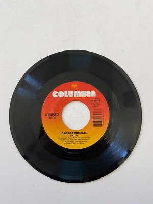 George Michael – Faith/Hand To Mouth Vinyl, 7", 45 RPM, Single 38-07623 Foto 1 de 2