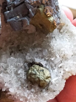 Superbe Galène avec Pyrite et Quartz 219gr - Photo 1/4
