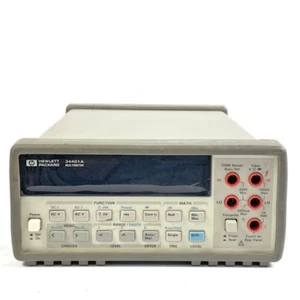 Multímetro HP Agilent 34401A 6 1/2 dígitos probado Japón Hewlett Packard - Imagen 1 de 11